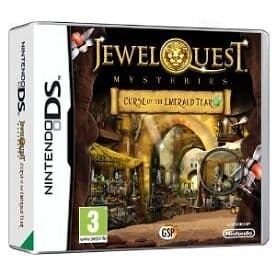 Jewel Quest Mysteries Curse of the Emerald Tear (Nintendo DS) PEGI 3+ Puzzle: Hidden Pre-Owned