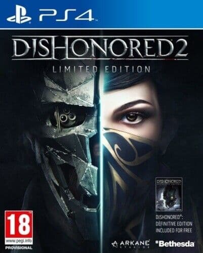 Dishonored 2: Limited Edition (Playstation 4 PS4) PEGI 18+ Adventure: Role Playing Pre-Owned