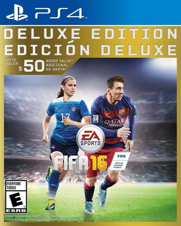 PlayStation 4 : FIFA 16 Deluxe Edition (PS4) VideoGames Pre-Owned
