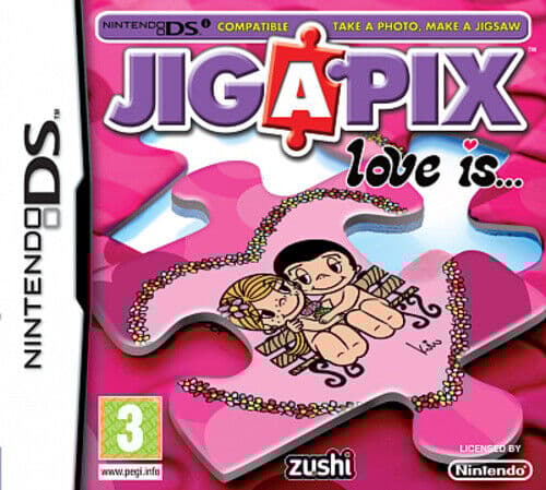 JigAPix: Love is… (Nintendo DS) PEGI 3+ Puzzle Pre-Owned