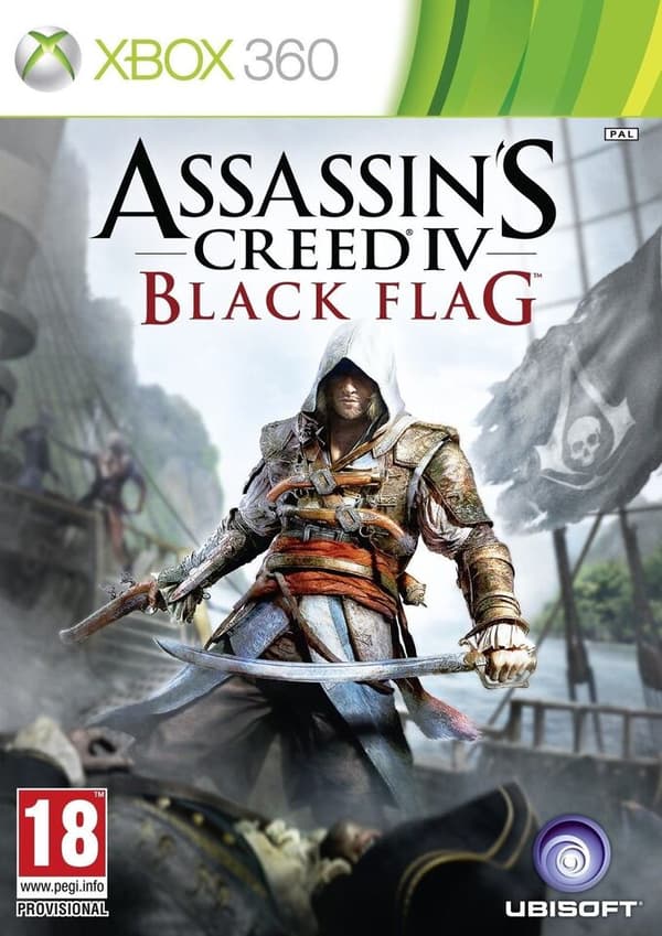 Assassin’s Creed IV: Black Flag (Xbox 360) PEGI 18+ Adventure: Free Roaming Pre-Owned