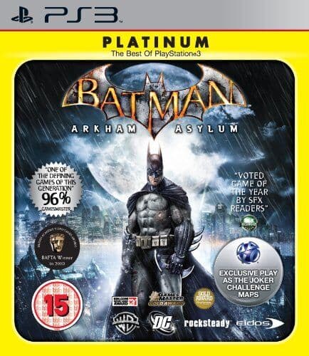 PlayStation 3 : Batman: Arkham Asylum - Platinum (PS3) VideoGames Pre-Owned