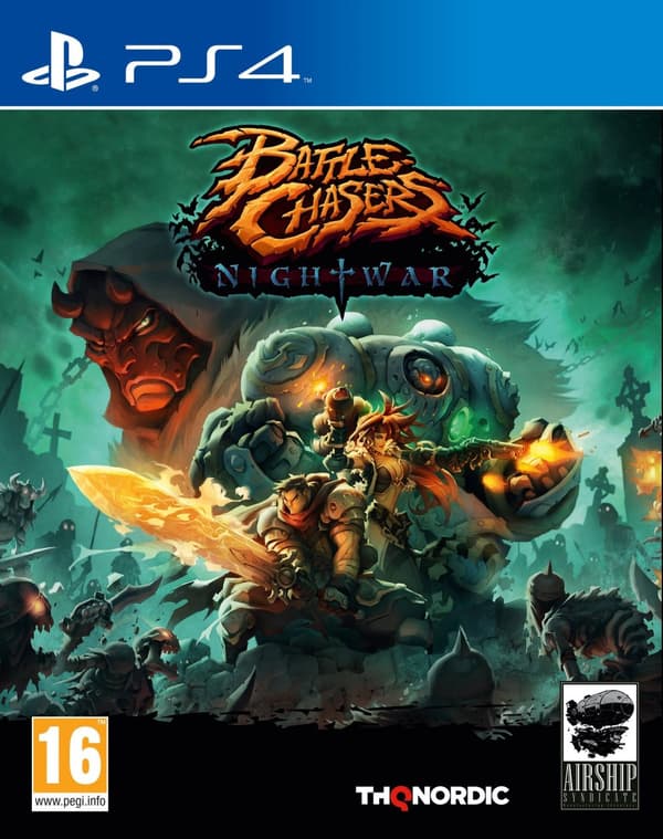 PlayStation 4 : Battle Chasers Nightwar (PS4) VideoGames Pre-Owned