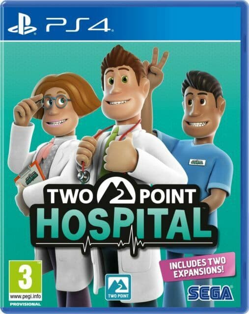 Two Point Hospital (Playstation 4 PS4) PEGI 3+ Strategy: Management Pre-Owned