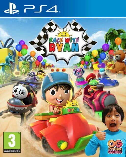 Race With Ryan (Playstation 4 PS4) PEGI 3+ Racing: Karting Pre-Owned