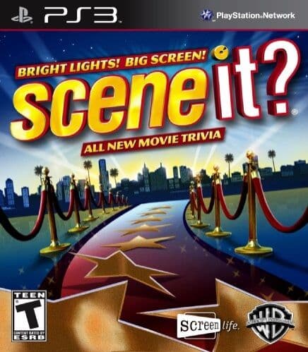 PlayStation 3 : Scene It!  Bright Lights Big Screen (PS3 VideoGames Pre-Owned