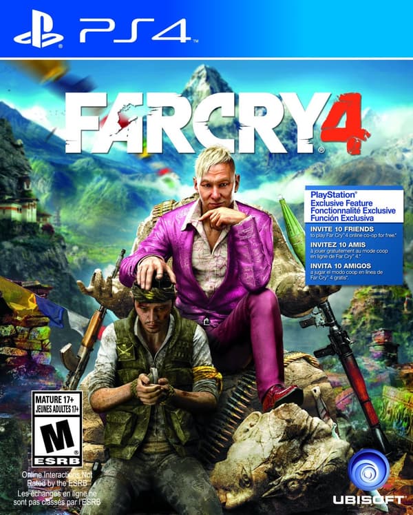 PlayStation 4 : PS4 Far Cry 4 VideoGames Pre-Owned