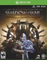 Xbox One : Middle-Earth Shadow of War Gold Edition VideoGames Pre-Owned