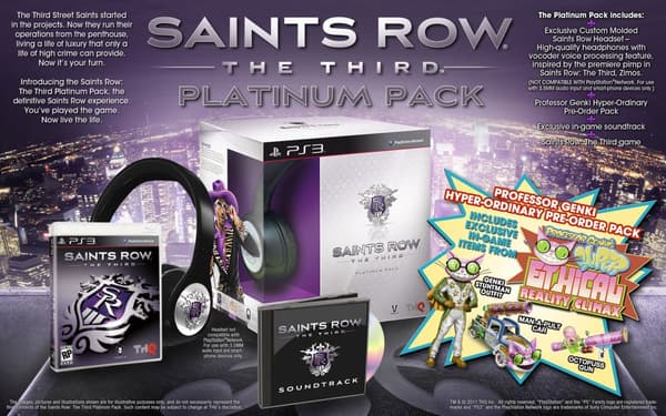 Saints Row: The Third: Professor Genki’s Hyper Ordinary Pre-Order Pack (Xbox Pre-Owned