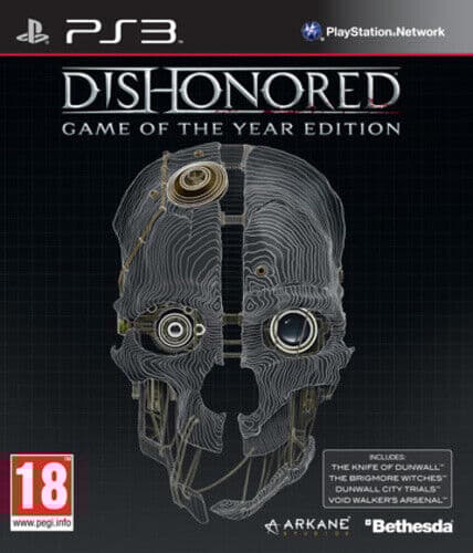 Dishonored: Game of the Year Edition (Playstation 3 PS3) PEGI 18+ Compilation Pre-Owned