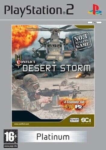 Conflict: Desert Storm (Playstation 2 PS2) Combat Game: Infantry Pre-Owned