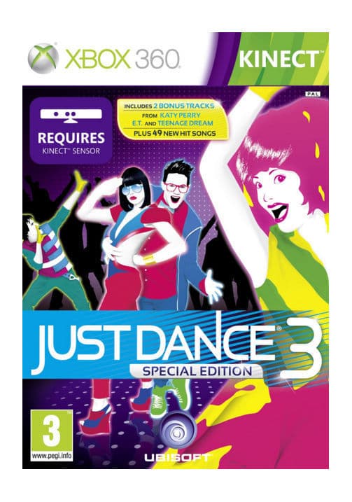 Just Dance 3 (Xbox 360) PEGI 3+ Rhythm: Dance Pre-Owned