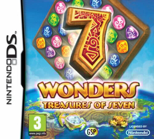 7 Wonders: Treasures of Seven (Nintendo DS) PEGI 3+ Puzzle Pre-Owned