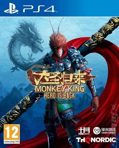 Monkey King: Hero Is Back (Playstation 4 PS4) PEGI 12+ Adventure Pre-Owned