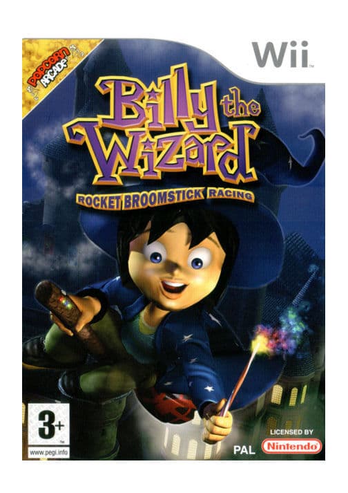 Billy the Wizard: Rocket Broomstick Racing (Nintendo Wii) PEGI 3+ Racing Pre-Owned