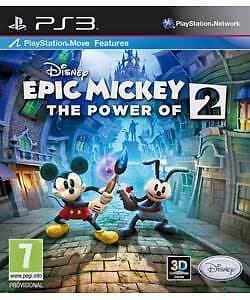 Disney: Epic Mickey 2: The Power of Two (Playstation 3 PS3) PEGI 7+ Adventure Pre-Owned