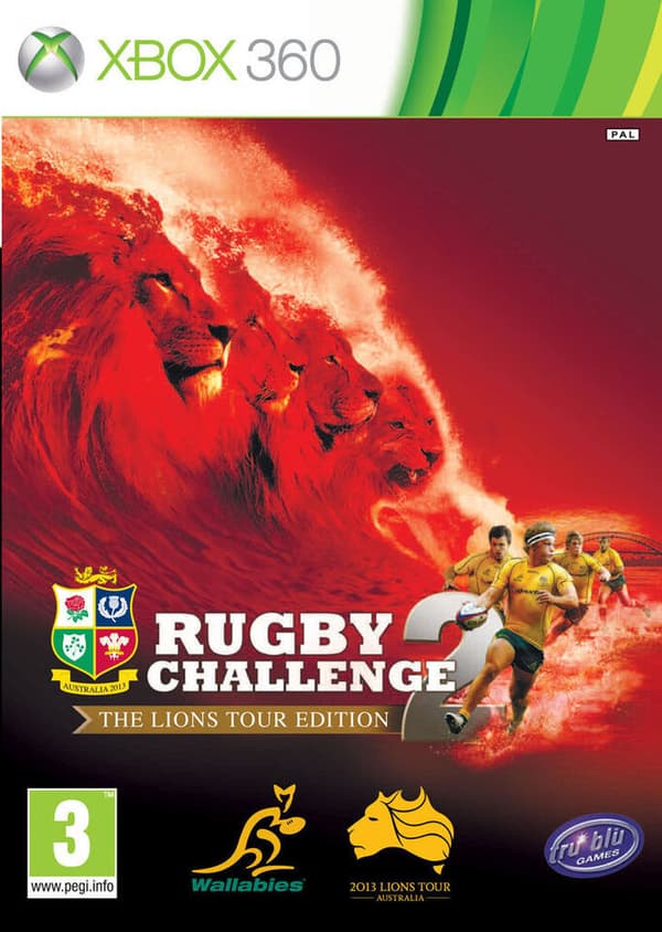 Rugby Challenge 2: The Lions Tour Edition (Xbox 360) PEGI 3+ Sport: Rugby Pre-Owned