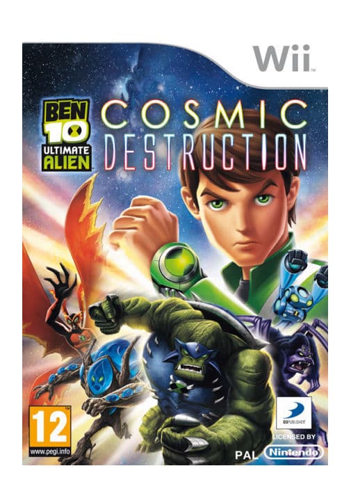Nintendo Wii : Ben 10 Ultimate Alien: Cosmic Destructio VideoGames Pre-Owned