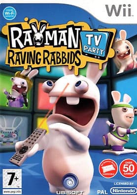 Rayman Raving Rabbids TV Party (Nintendo Wii) PEGI 3+ Various: Party Game Pre-Owned