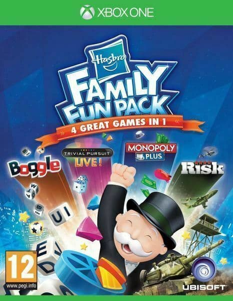 Hasbro Family Fun Pack (Xbox One) PEGI 12+ Board Game Pre-Owned
