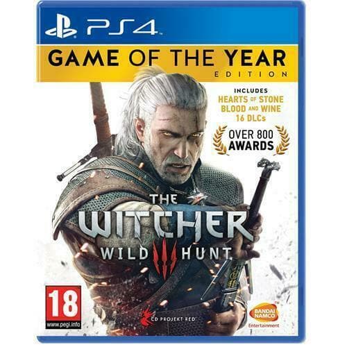 The Witcher 3: Wild Hunt: Game of the Year Edition (Playstation 4 PS4) PEGI 18+ Adventure: Pre-Owned