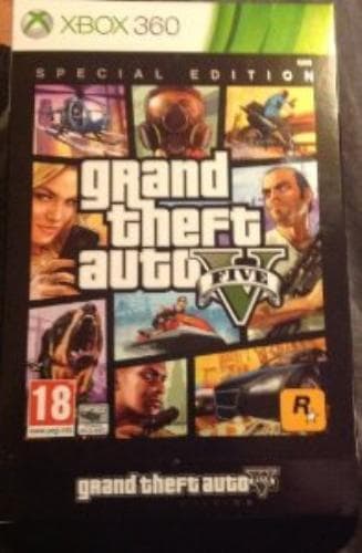 Grand Theft Auto V Special Edition Xbox VideoGames Pre-Owned