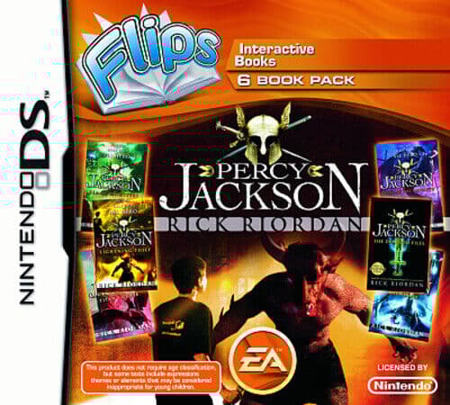 Flips: Percy Jackson (Nintendo DS) Educational: Literacy & Reading Pre-Owned