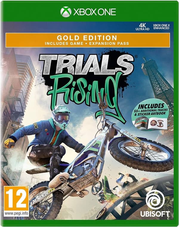 Xbox One : Trials Rising - Gold Edition (Includes 5 VideoGames Pre-Owned