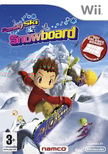 Family Ski & Snowboard (Nintendo Wii) PEGI 3+ Sport: Skiing Pre-Owned