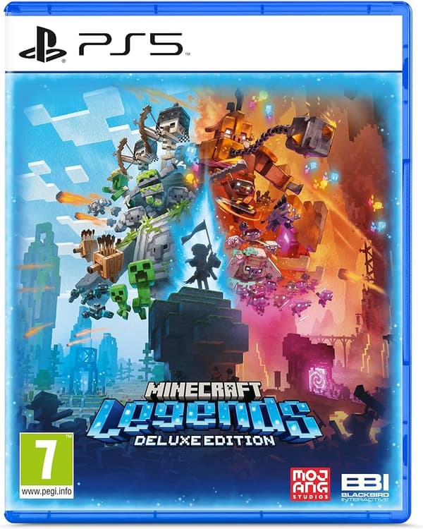Minecraft Legends Deluxe Edition - Playstation 5 (käytetty)