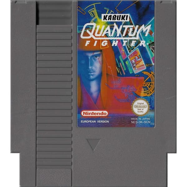 Kabuki Quantum Fighter Nintendo NES SCN (Brukt)