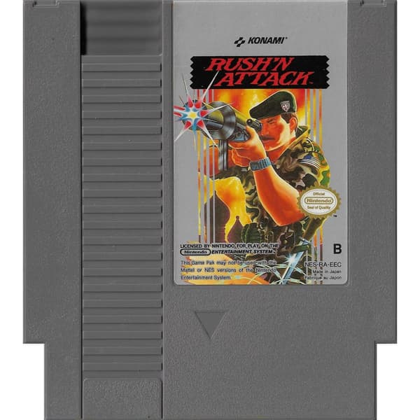 Rush n Attack Nintendo NES SCN (Brugt)