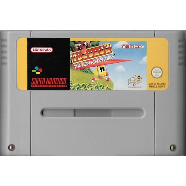 Pacman 2 The New Adventures Super Nintendo SNES FRA Fransk (Brukt)