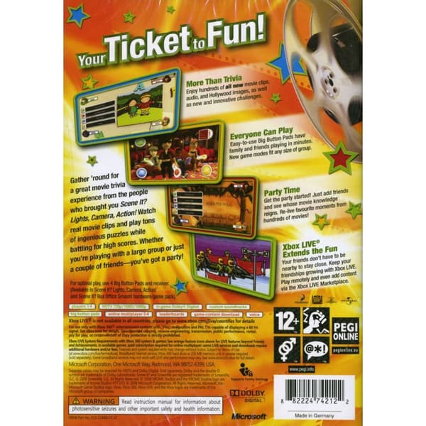 Scene It Box Office Smash Xbox 360 (Brugt)