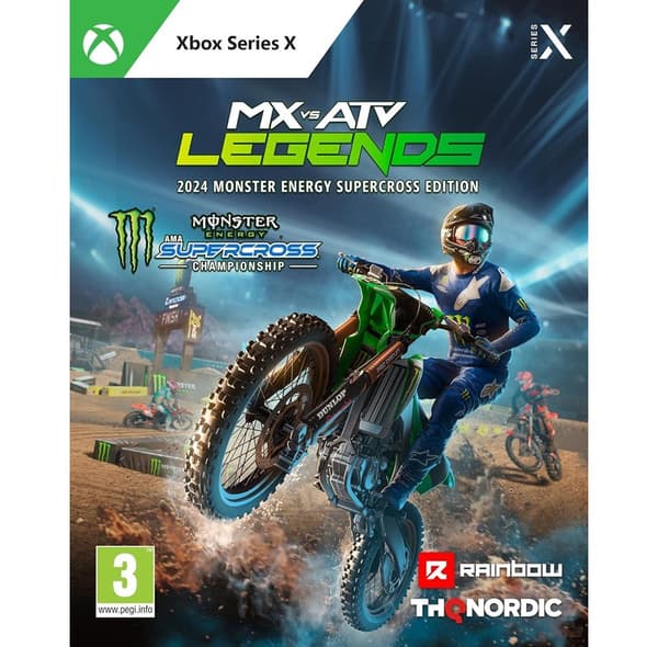 Mx Vs Atv Legends - 2024 Monster Energy Supercross Edition (xbox Series X) (Xbox Series X)