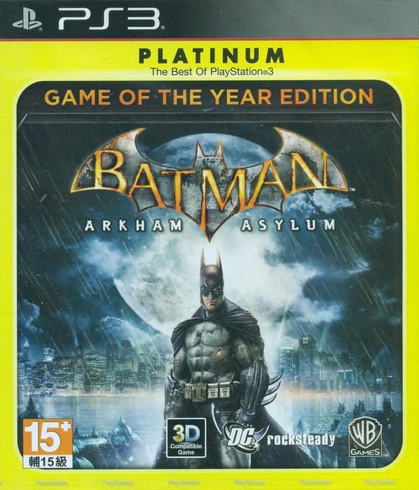 Batman: Arkham Asylum - GOTY (Platinum) (Import) (PlayStation 3)