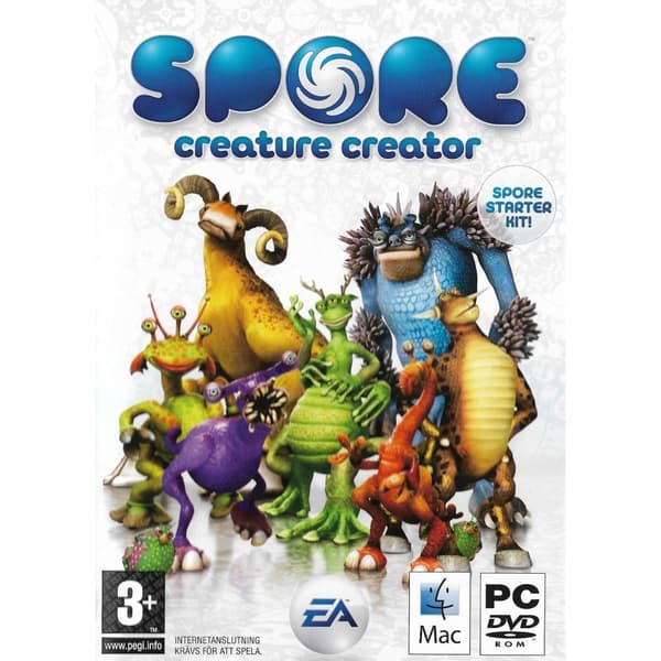Spore Creature Creator PC DVD Swedish (Brukt)