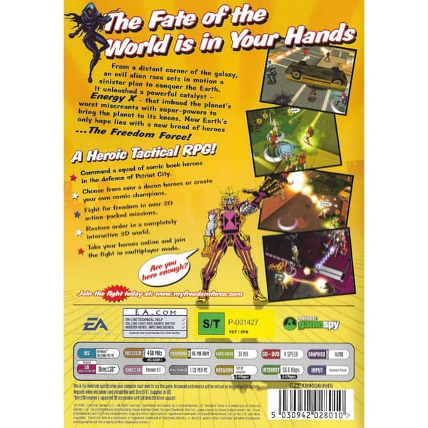 Freedom Force PC CD (Brugt)