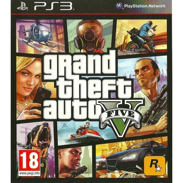 Grand Theft Auto V Playstation 3 PS3 (Begagnad)