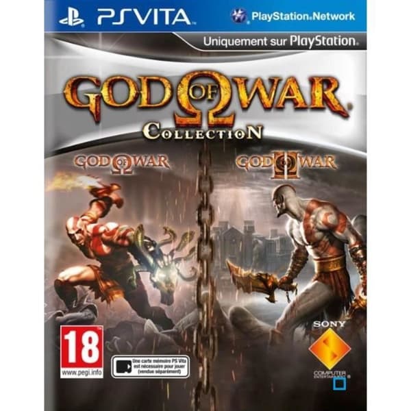God Of War Collection PS Vita-spel- USED