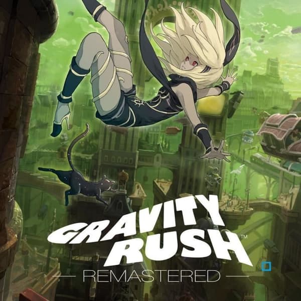 Gravity Rush Remastered PS4-spel- USED