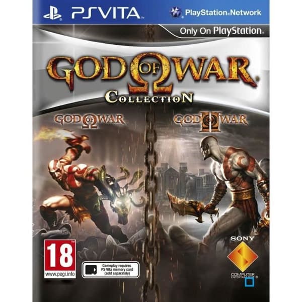 Videospel - Sony - God of War Collection - PS Vita - Action - Import Europa- USED