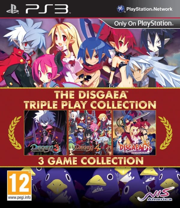 The Disgaea Triple Play Collection - Playstation 3 (käytetty)