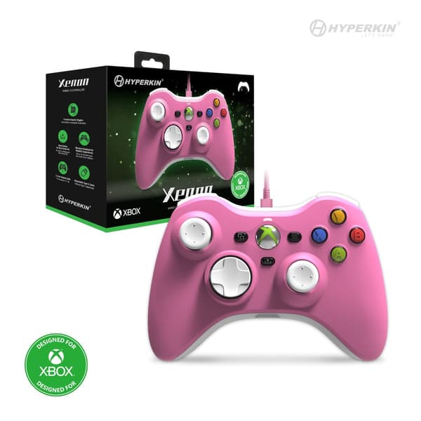 Hyperkin Xenon Wired Controller - Xbox X - S/Xbox1/PC (Pink) (Xbox Series X)