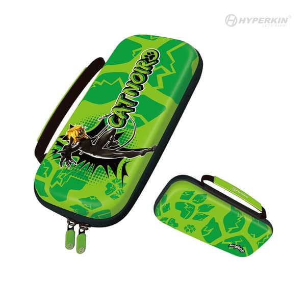 Hyperkin Official Miraculous Hard Case - Switch/Oled/Lite (Cat Noir) (Nintendo Switch)