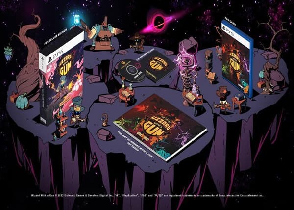Videospel - Wizard With a Gun - Deluxe Edition - PS5 - Äventyr - I förpackning - Online-kooperativ
