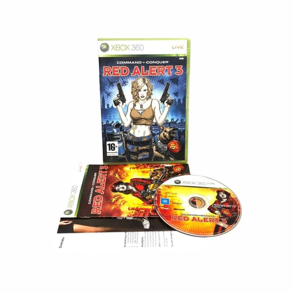 Command & Conquer Red Alert 3 inkl plansch  (Svenska versionen / Xbox360)