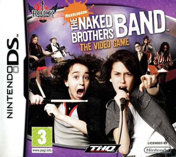 The Naked Brothers Band: The Videogame - Nintendo DS (brukt)