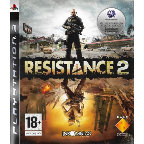Resistance 2 Playstation 3 PS3 Nordic (Käytetty)