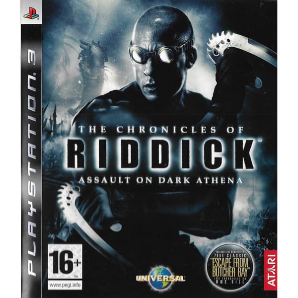 The Chronicles of Riddick Assault on Dark Athena Playstation 3 PS3 Swedish (Brugt)